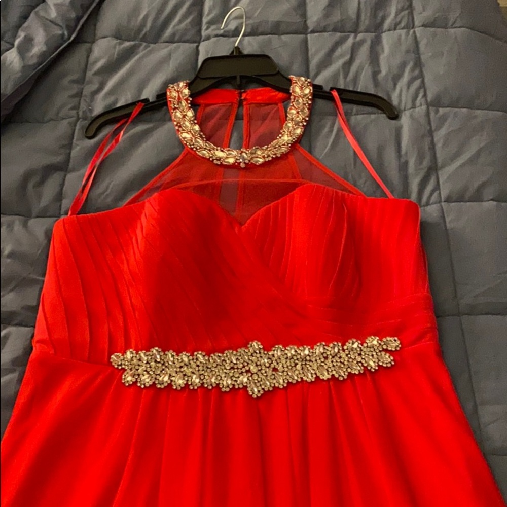 Floor length dress